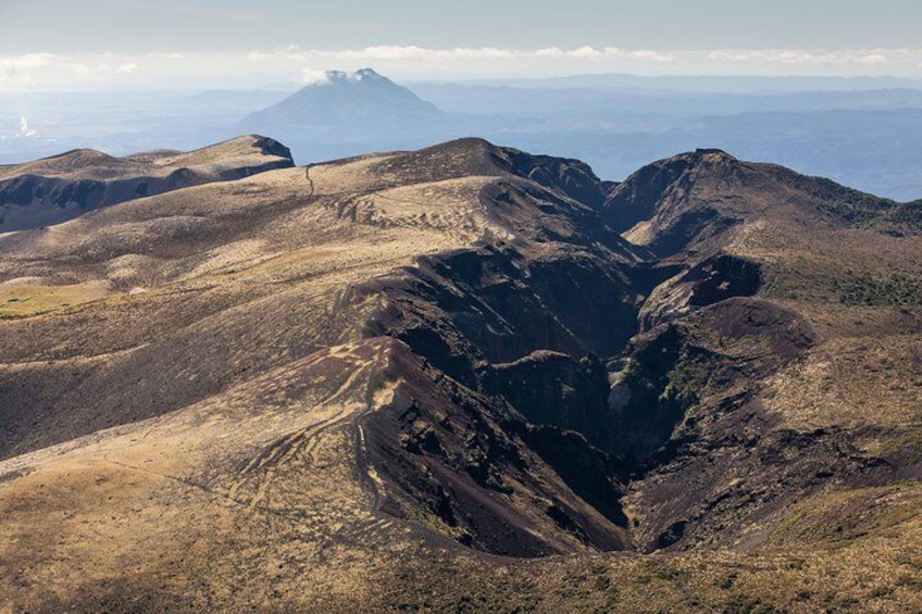 Mt Tarawera Dormant Volcano