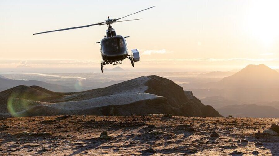 Mt Tarawera Helicopter Tour with Volcano Landing