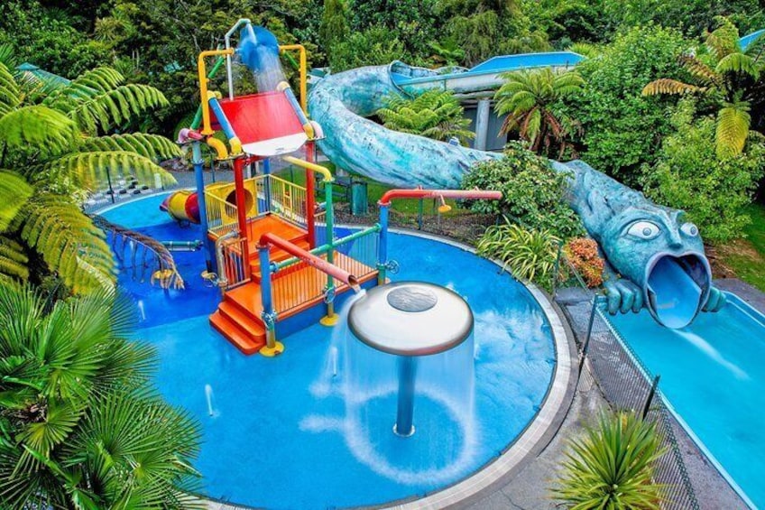 Water playground, ready for the next little visitors!