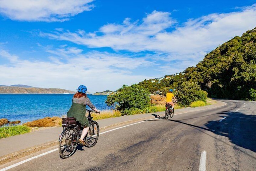 Riding out to Scorching Bay