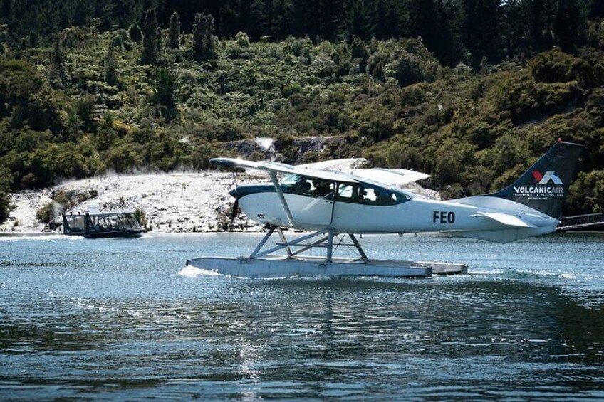 Floatplane at Orakei Korako