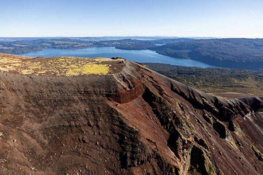 Mount Tarawera Volcanic Adventure by Helicopter