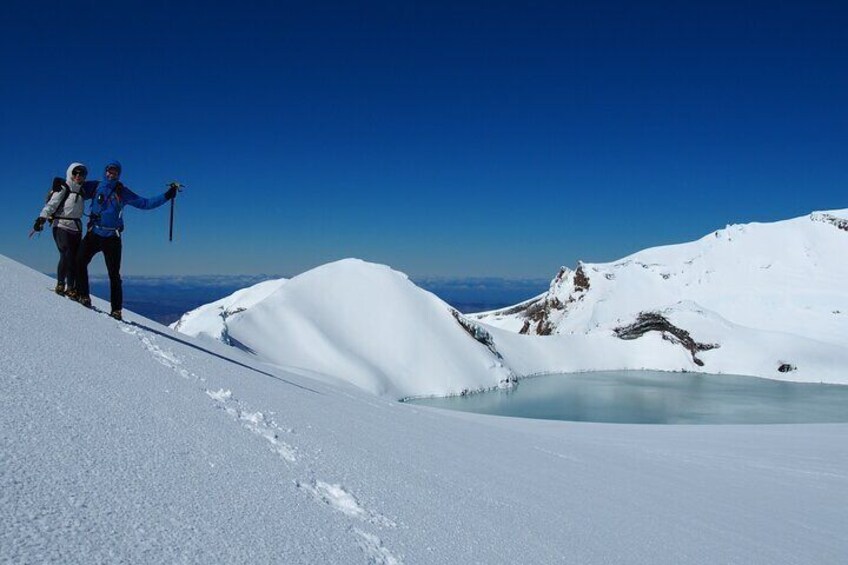 Premium Mt Ruapehu Summit Plateau Guided Group Hike