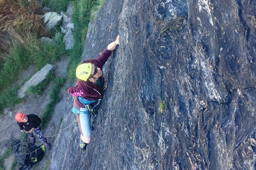 Full day lead climbing