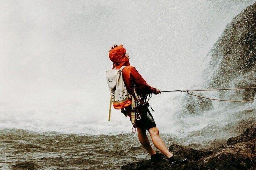 Waterfall Rappelling at Kulaniapia Falls: 120 Foot Drop, 15 Minutes from Hilo