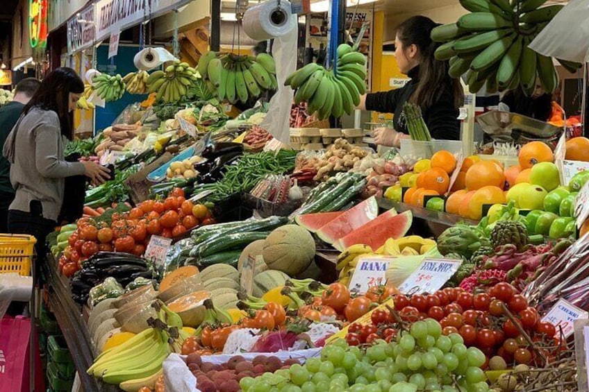 Colourful produce
