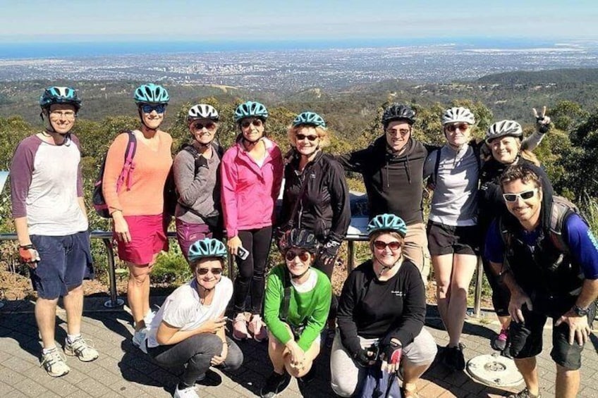 Mount Lofty Descent Bike Tour from Adelaide