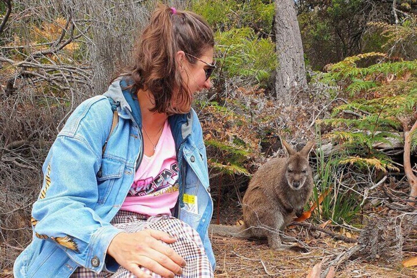 Making new friends @ Honeymoon Bay