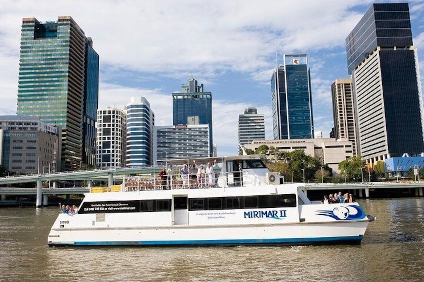 Brisbane River cruise to Lone Pine Koala Sanctuary