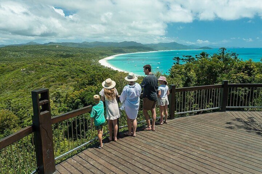 Scenic views of Southern Whitehaven Beach