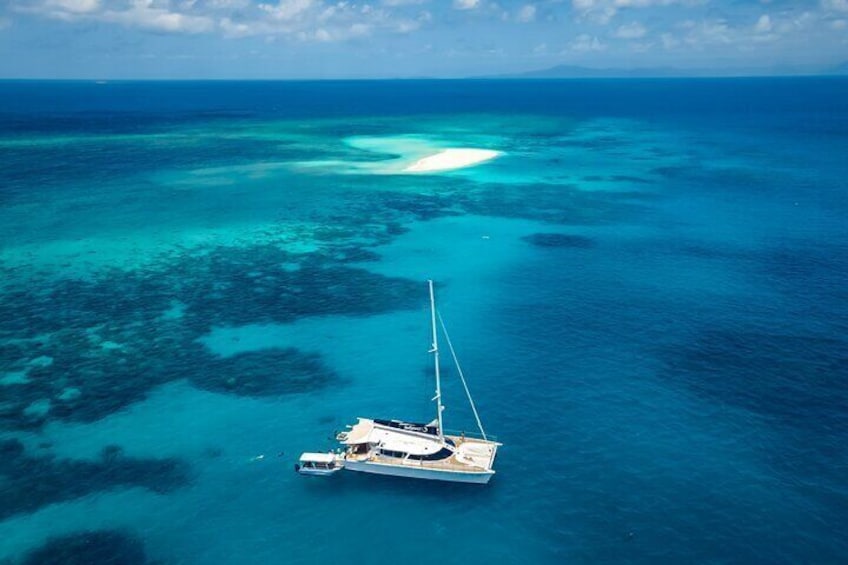 Outer Barrier Reef Sailing and Snorkeling Adventure from Port Douglas