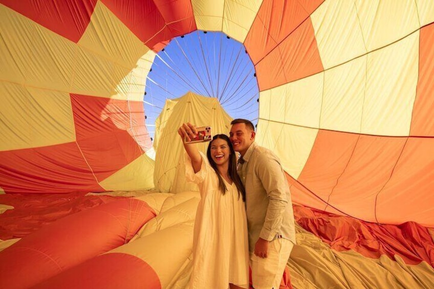 Gold Coast Hot Air Balloon + Winery Breakfast + Return Transfers