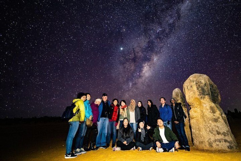 Milky Way above the Pinnacles