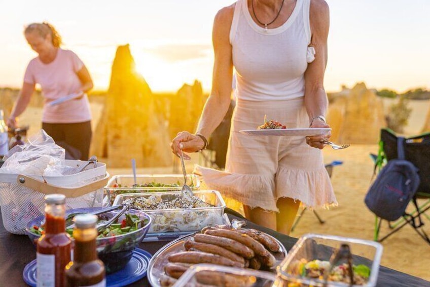 Barbeque Dinner in the Desert