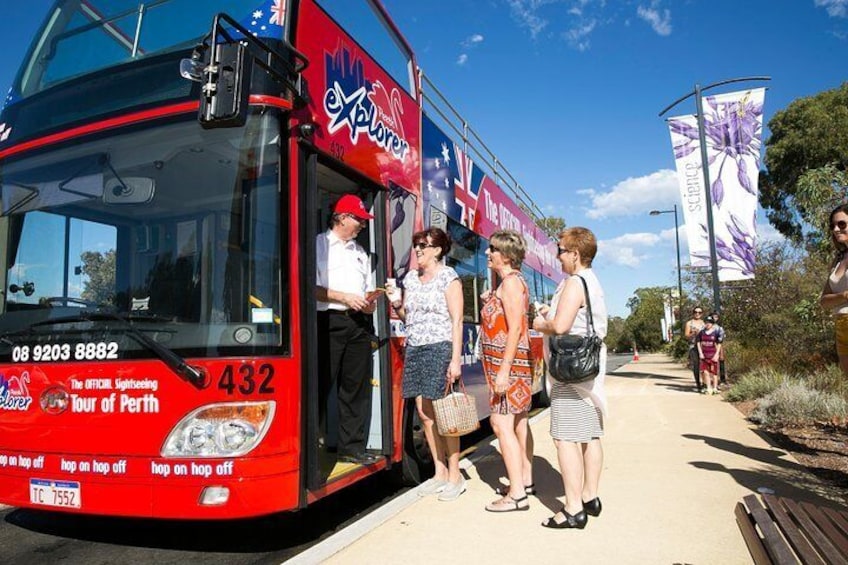 Perth Hop-On Hop-Off Bus Tour