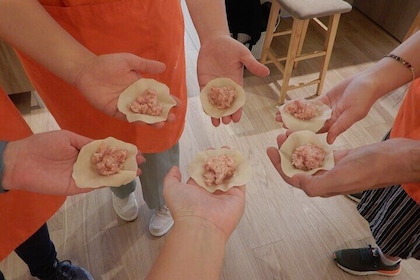 Cours de cuisine Xiao Long Bao, nouilles au boeuf et thé Boba à Taipei