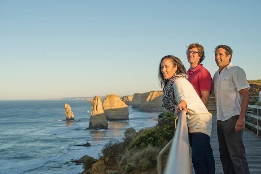 Viewing platform at the 12 apostles