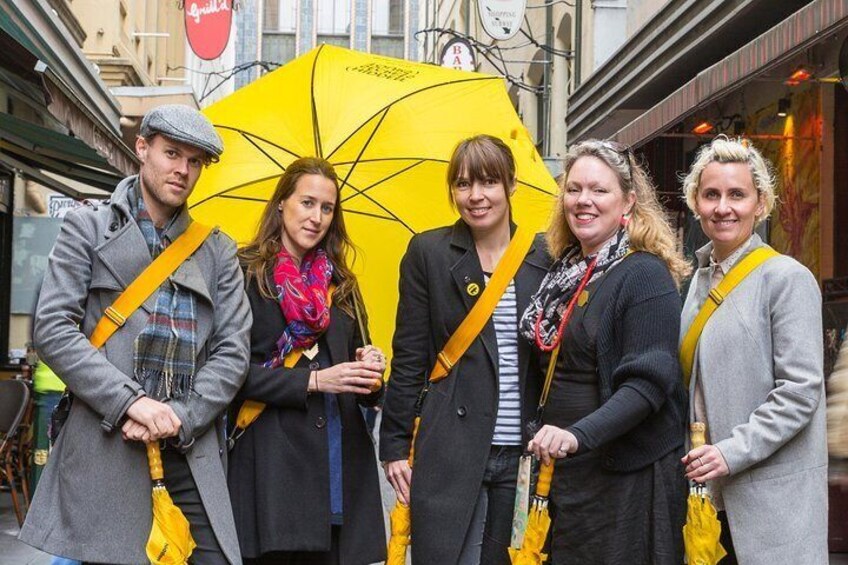 A vibrant team of guides