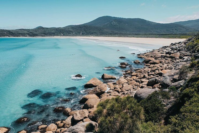 Visit the famous Squeaky Beach