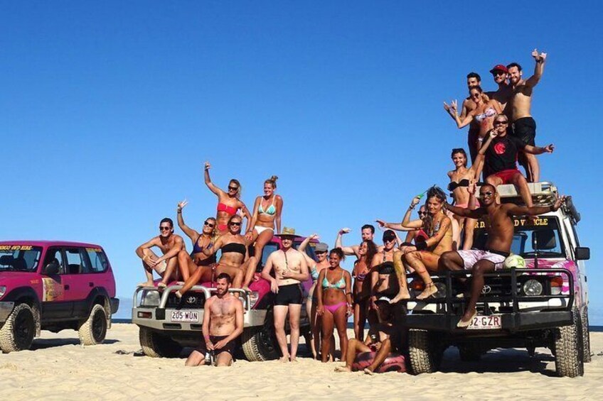 Enjoy Fraser Island with a group