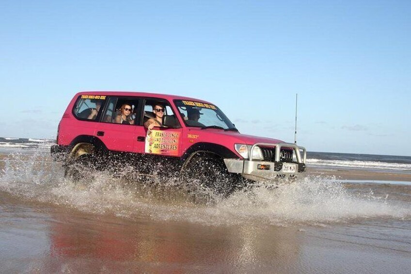 Drive a PINK 4x4 on Fraser