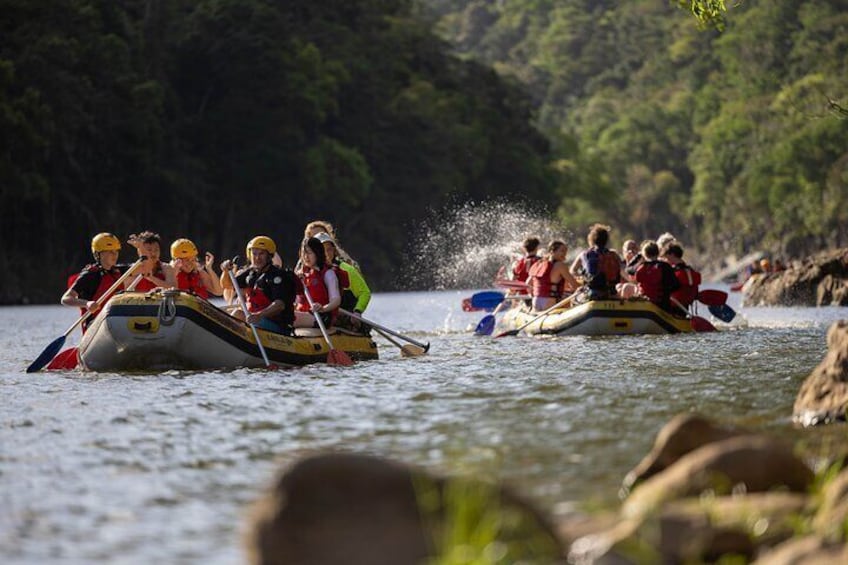 Barron River Half-Day White Water Rafting from Cairns