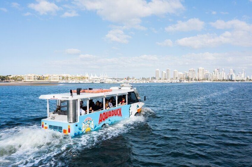 Aquaduck Gold Coast 1 hour City and River Tour