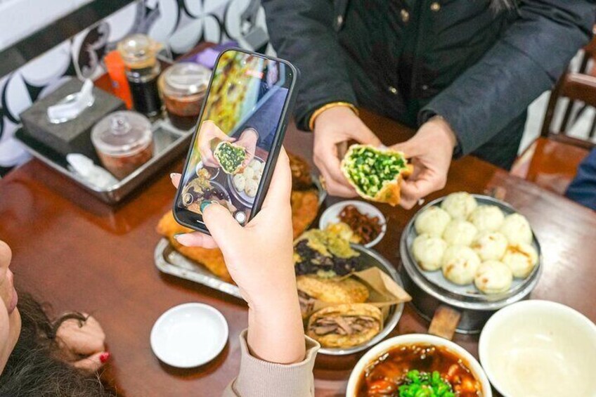 Discover Beijing comfort food with Mr. Yu’s crispy sesame flatbread stuffed with cured beef and a warm bowl of tofu pudding – nostalgic flavors that never go out of style.