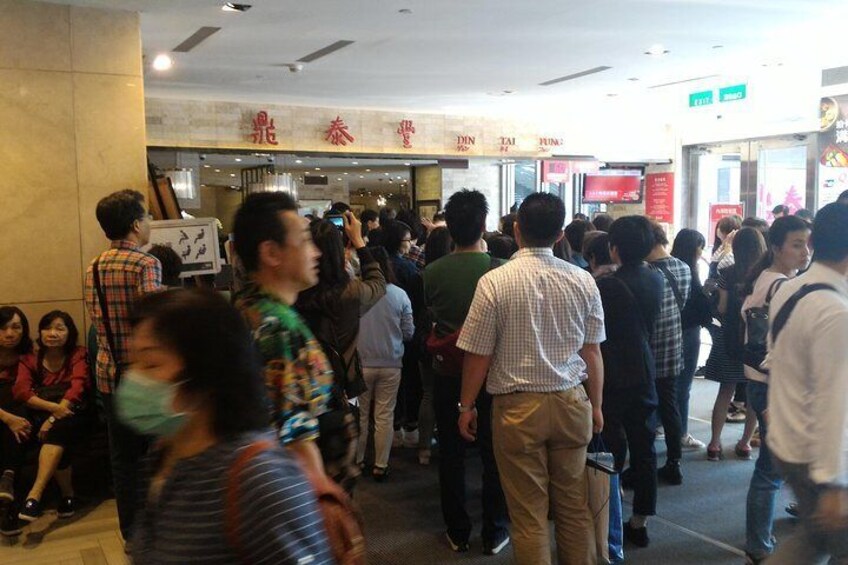 Din Tai Fung, the famous xiaolongbao