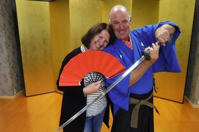 Samurai School and Show in Kyoto: Samurai for a Day