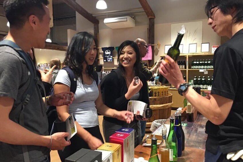 Sake Tasting at Local Breweries in Kobe