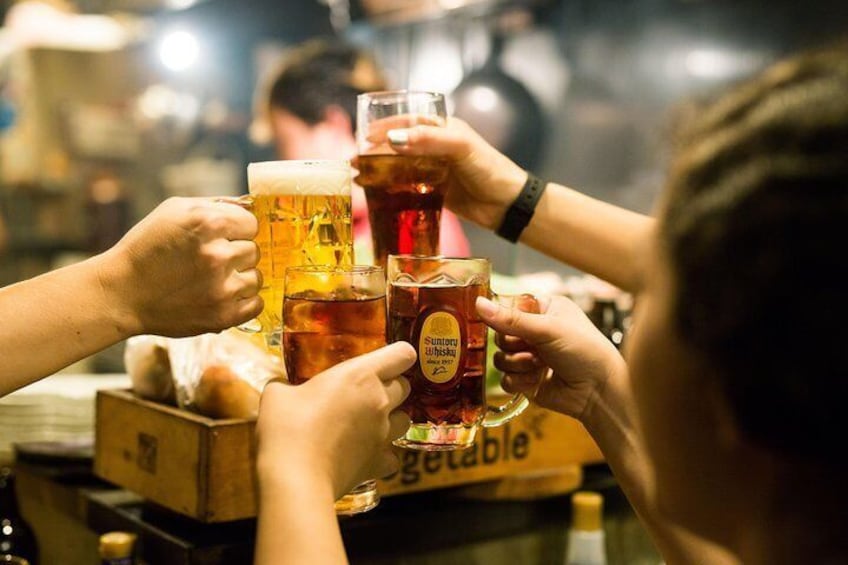 Izakaya Food Tour in Shinjuku