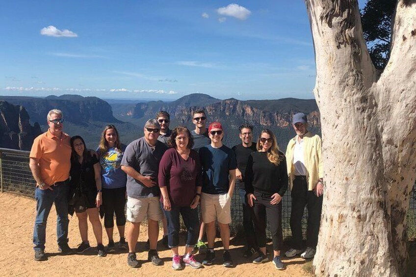 On a beautiful Autumn day in the Blue Mountains