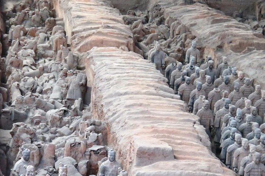 terracotta warriors