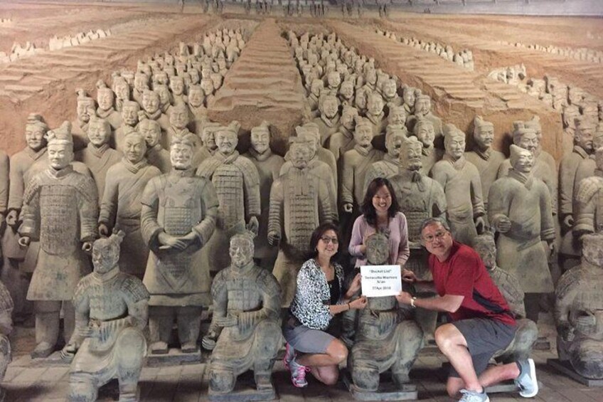 At the terracotta warriors photo 