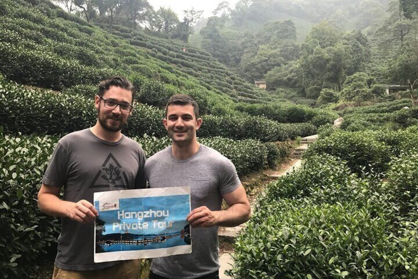 Happy Clients At the Tea Plantation