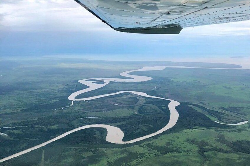 Kakadu National Park Scenic Flight &Yellow Water Cruise