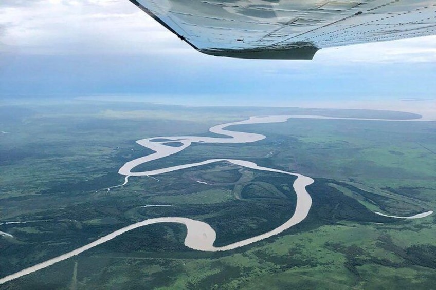 Kakadu National Park Scenic Flight &Yellow Water Cruise