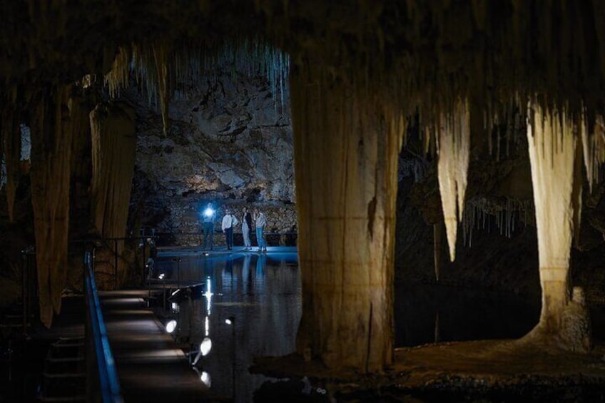 Inside Lake Cave