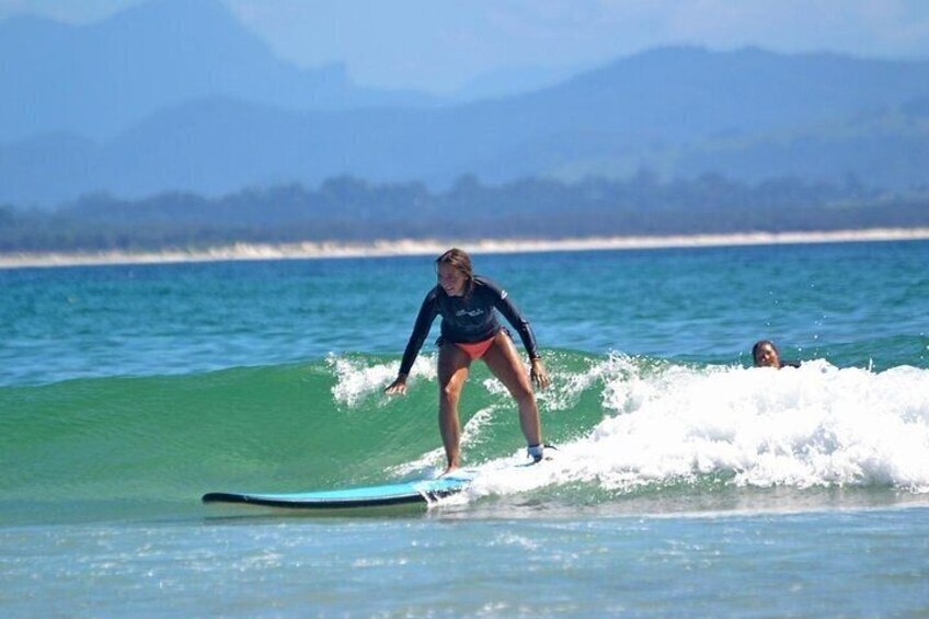 Experience The Thrill Half Day Surf School in Byron Bay