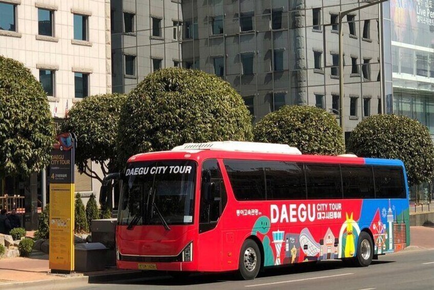 Daegu Hop on Hop off City Tour Bus Discount Ticket (내국인불가)