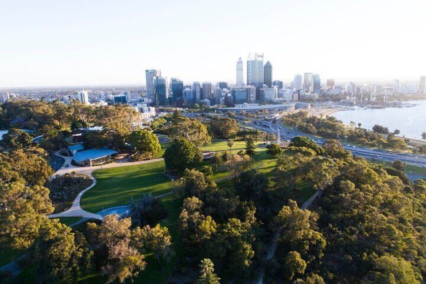 Perth, Kings Park, Swan River and Fremantle