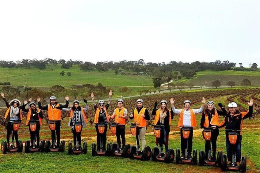 Segway Tour at Seppeltsfield Winery