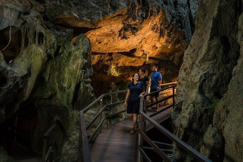 Capricorn Caves Cathedral Cave Tour