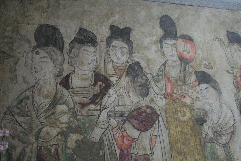 Murals in Qianling Mausoleum, Xi'an