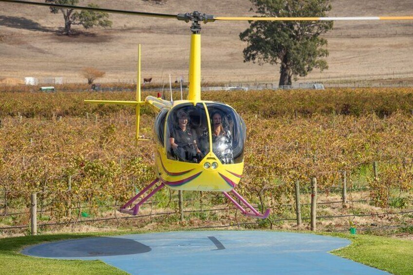 Barossa Valley Deluxe: 30-Minute Helicopter Flight