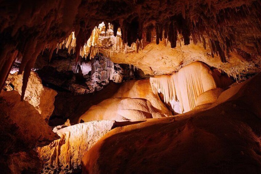 Jewel Cave's beautiful flowstone