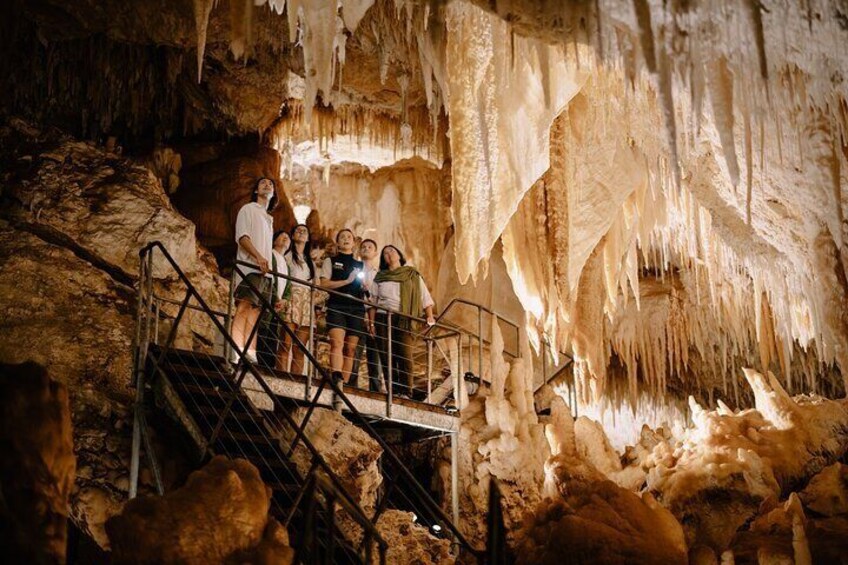 Jewel Cave Fully-guided Tour (Located in Western Australia)