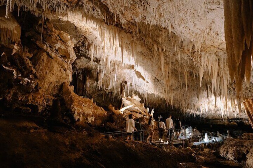 Jewel Cave Fully-guided Tour (Located in Western Australia)