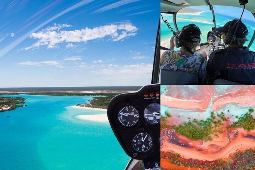 Colours of Broome: Stunning 30-Minute Scenic Helicopter Flight